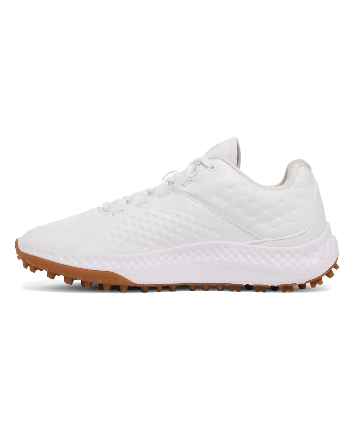 2025 Under Armour Curry 1 Golf Shoe - White/White/White