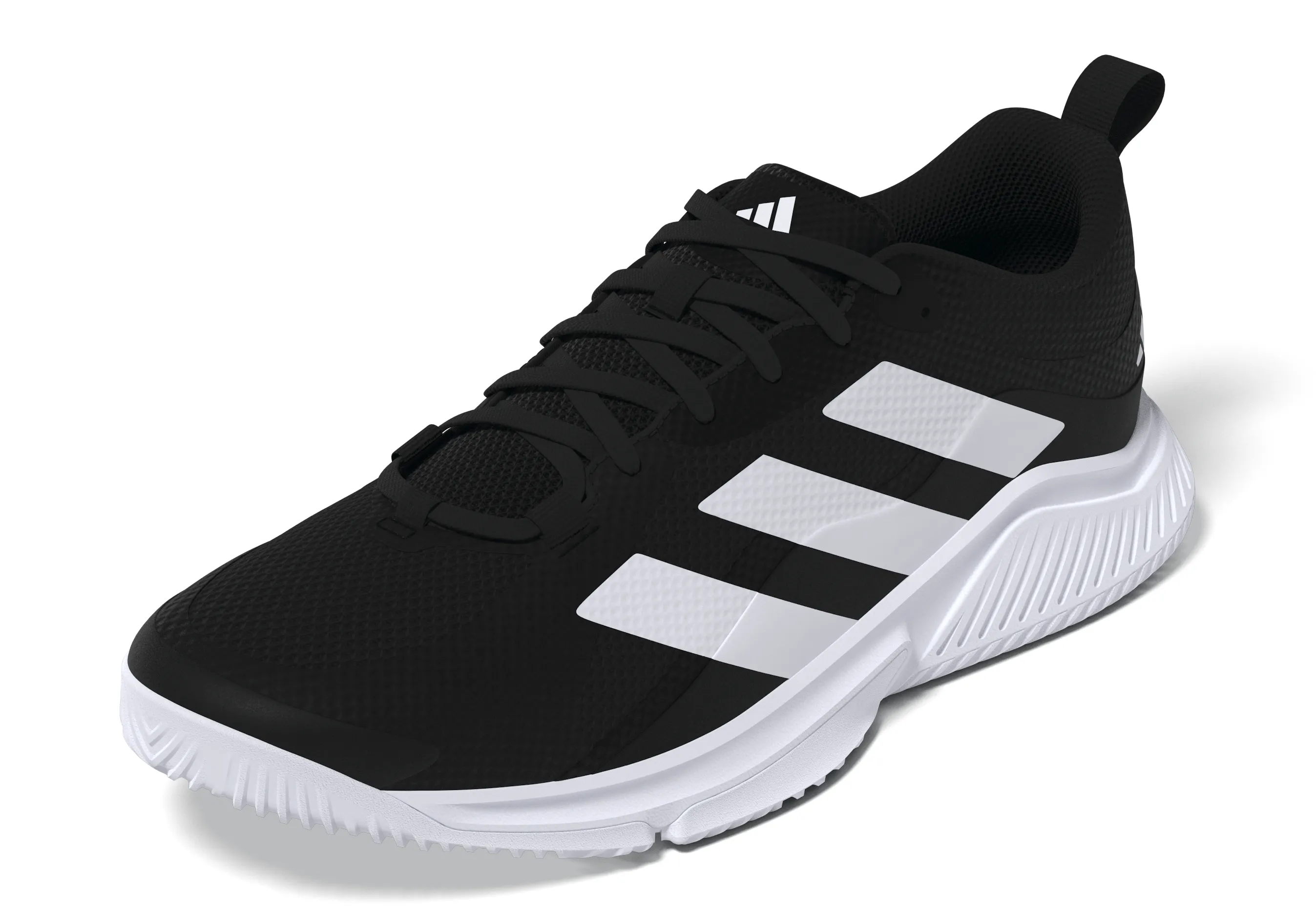 Adidas Mens Court Team Bounce 2.0 - Black/White