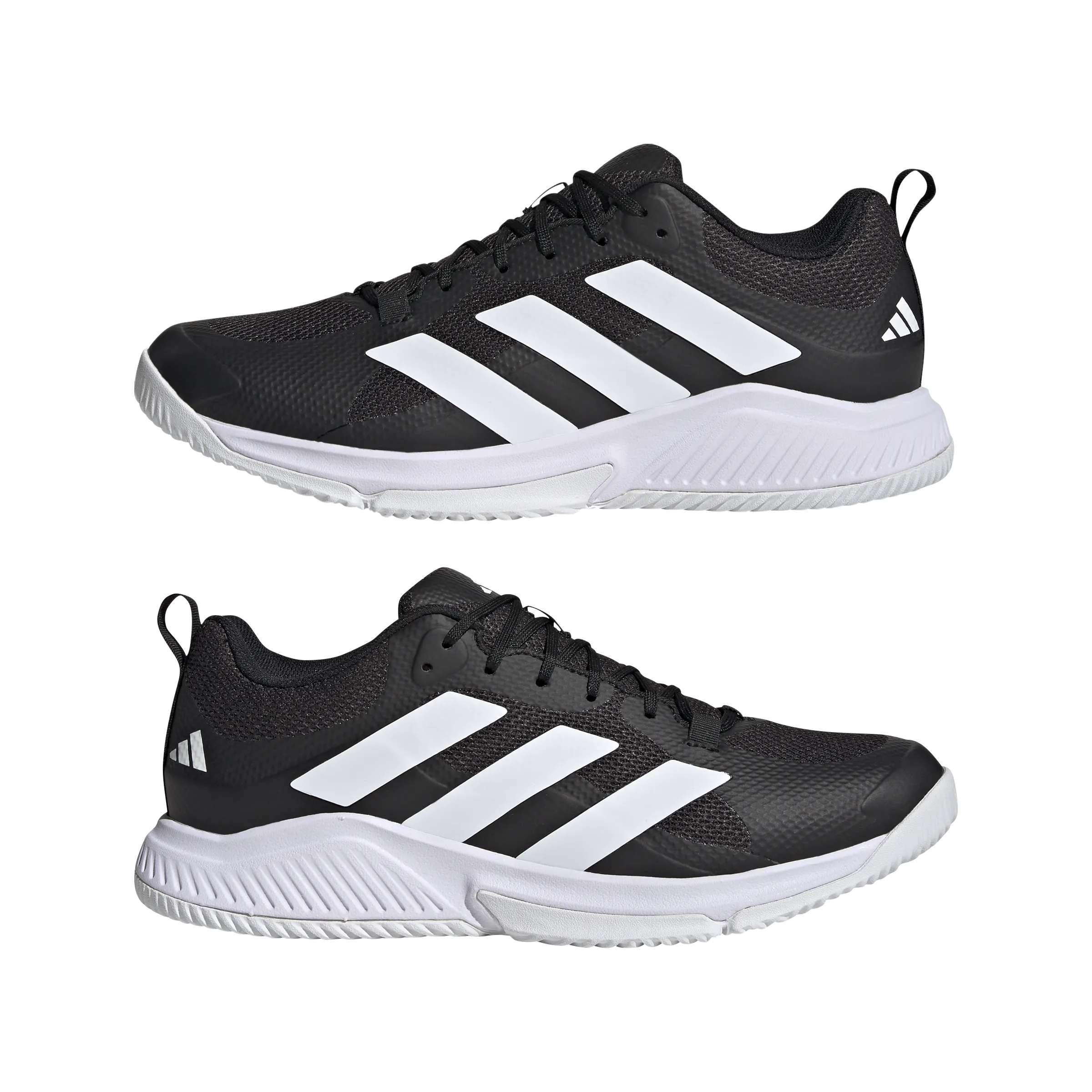 Adidas Mens Court Team Bounce 2.0 - Black/White
