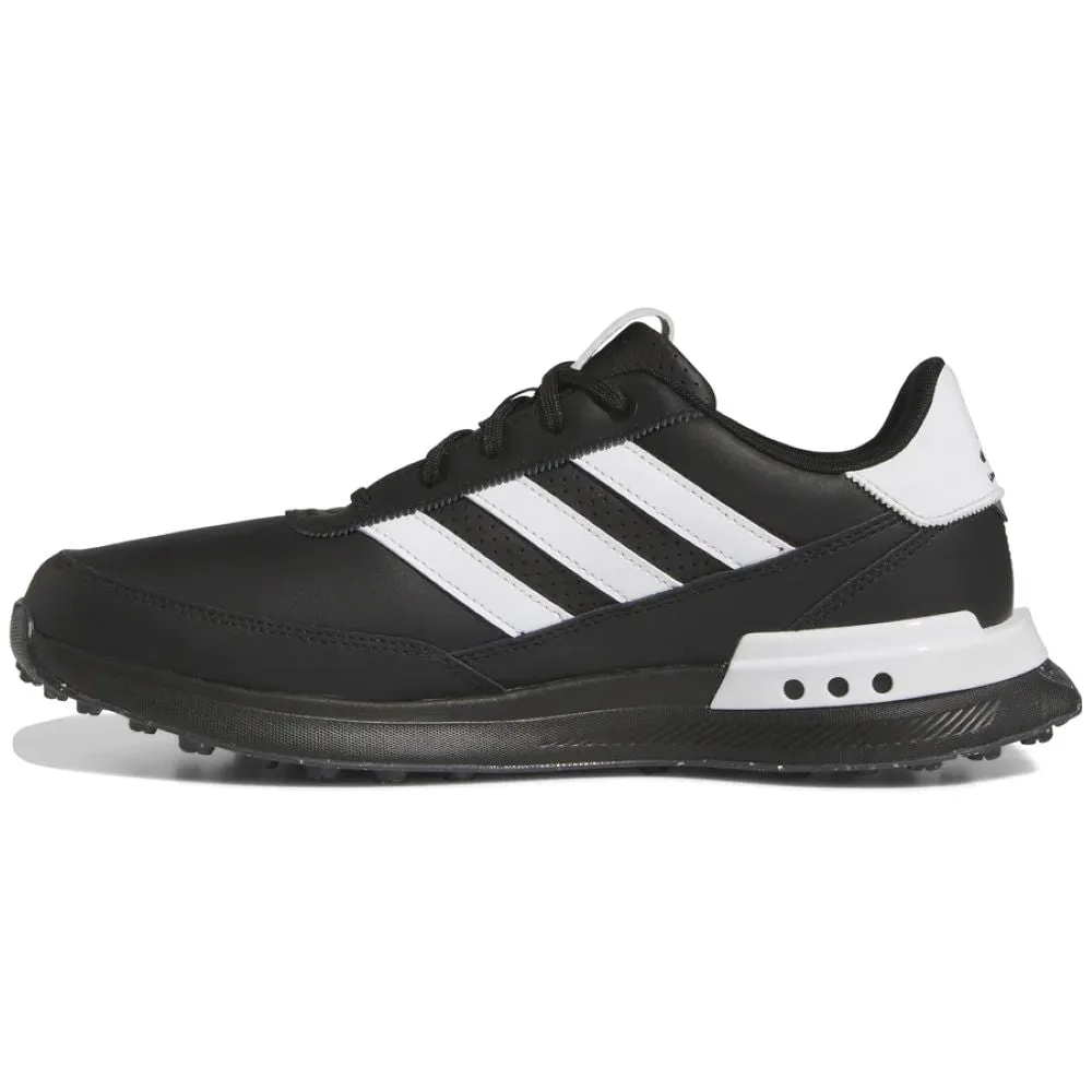 adidas S2G Spikeless Leather 24 Golf Shoes - Black