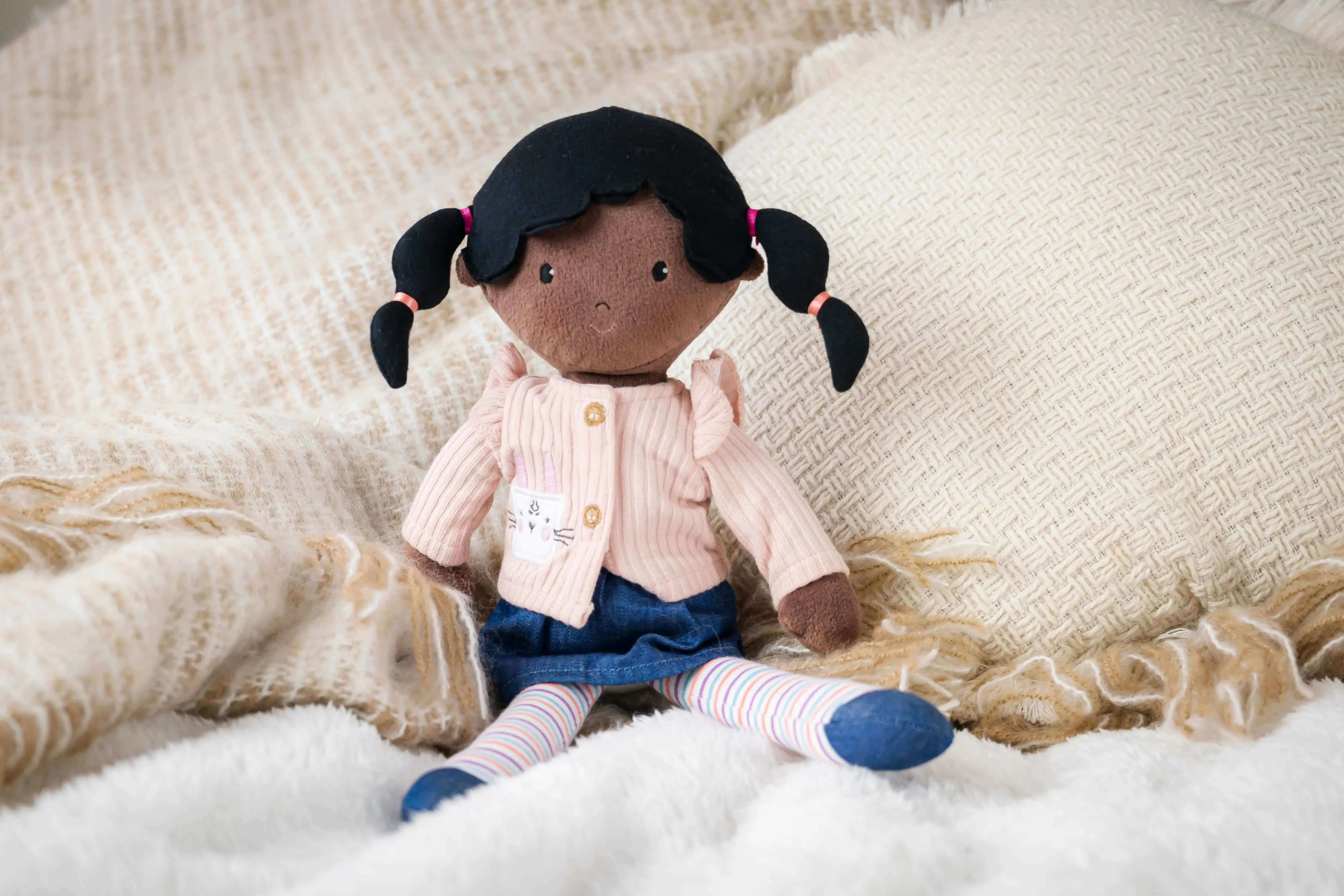 Alicia - Pink Sweater Doll