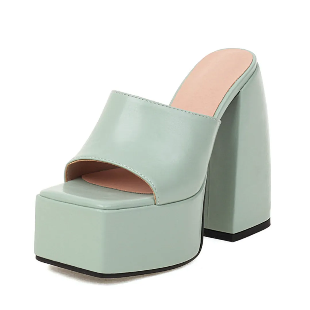 Alma Women's High Heel Platform Sandal