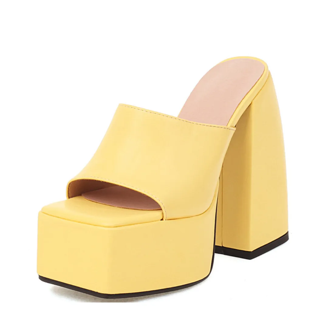 Alma Women's High Heel Platform Sandal
