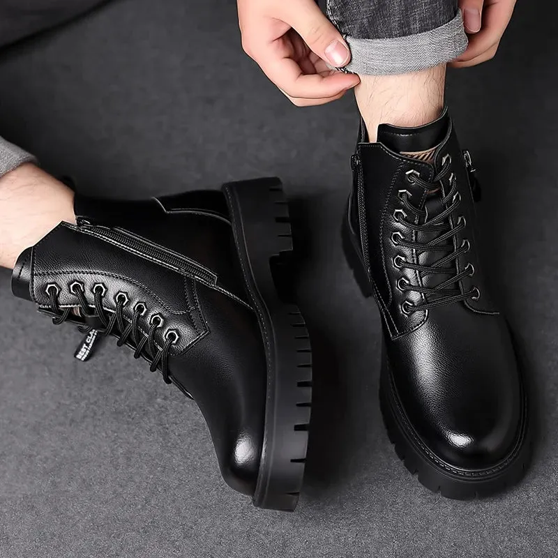 ANT leather boots