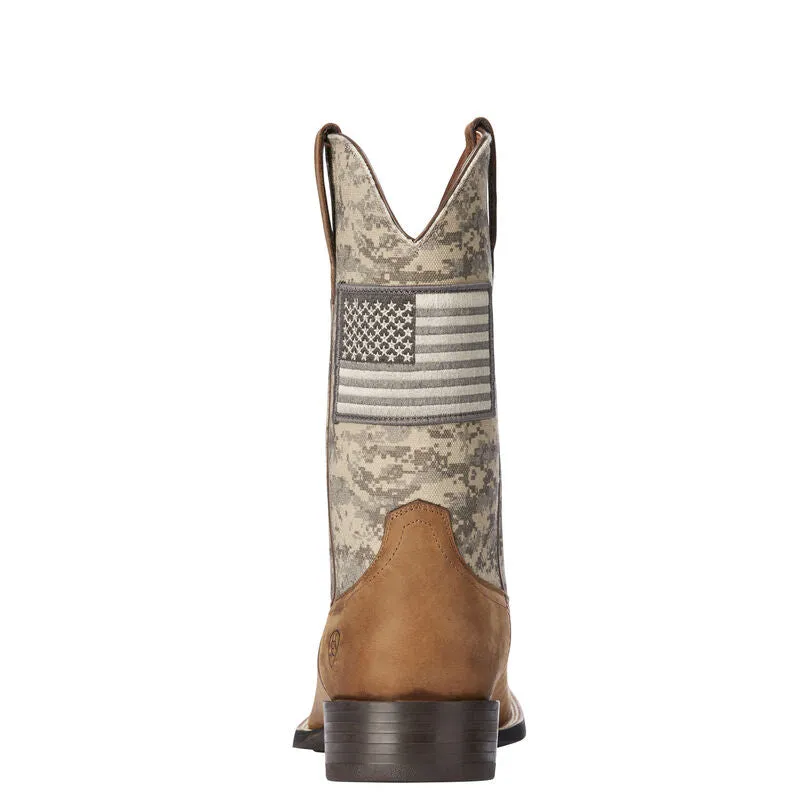 ARIAT MEN'S SPORT PATRIOT BOOTS - 10023359