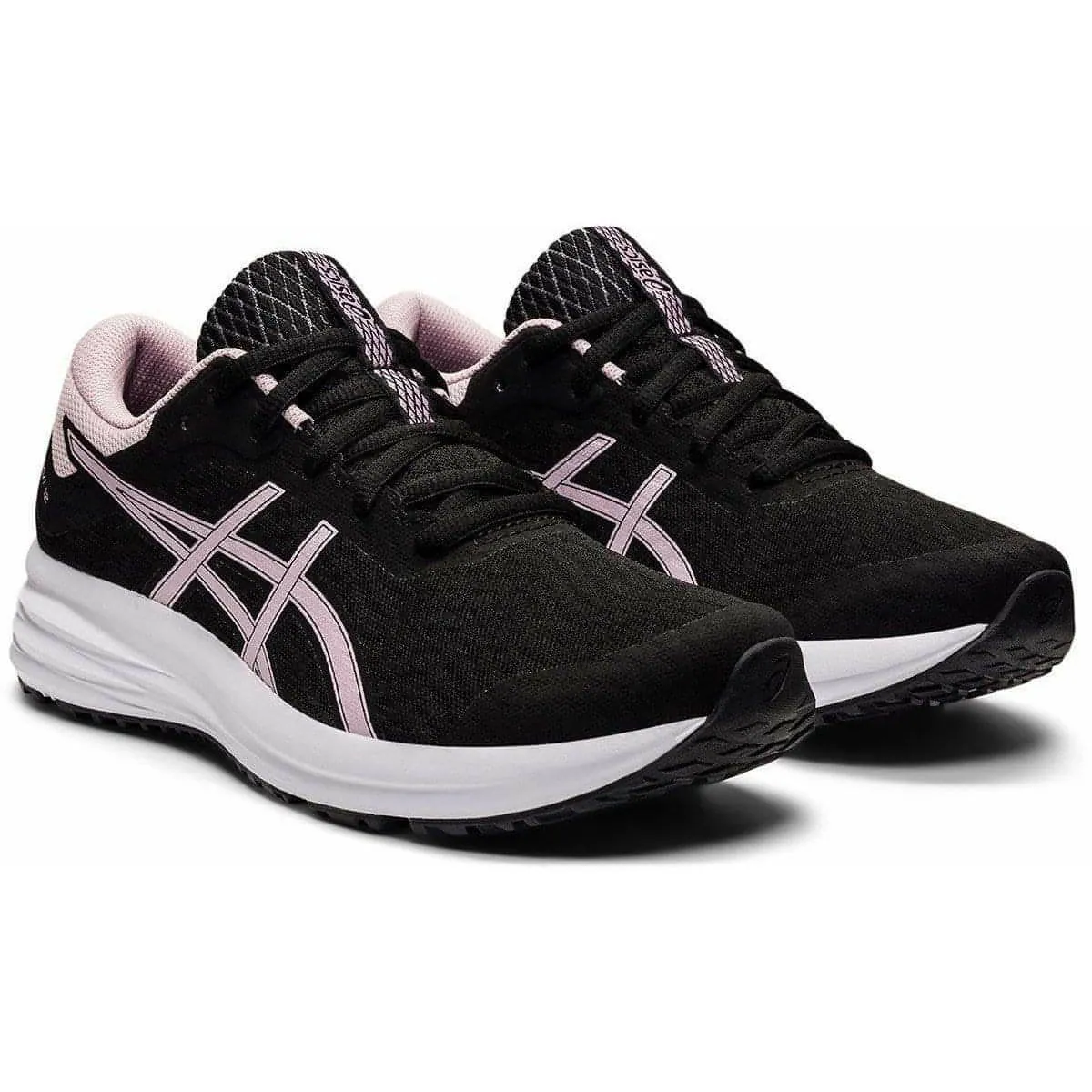 Asics Patriot 12 Womens Running Shoes - Black