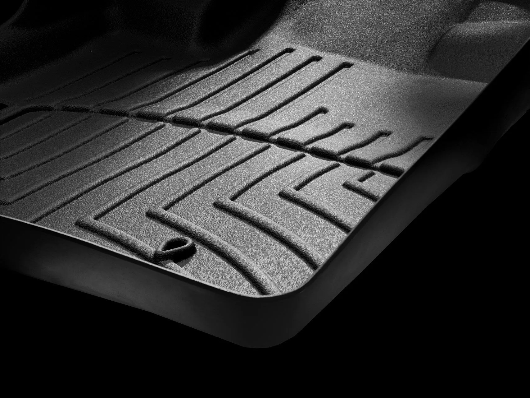 Audi Q7 Floor Mat Liner Fits Years 2006-15 from WeatherTech #447781-441512-441513