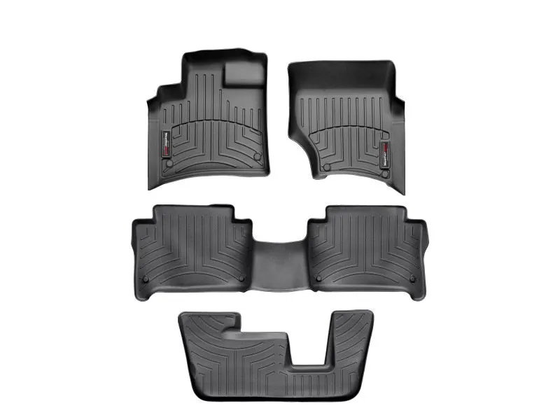 Audi Q7 Floor Mat Liner Fits Years 2006-15 from WeatherTech #447781-441512-441513