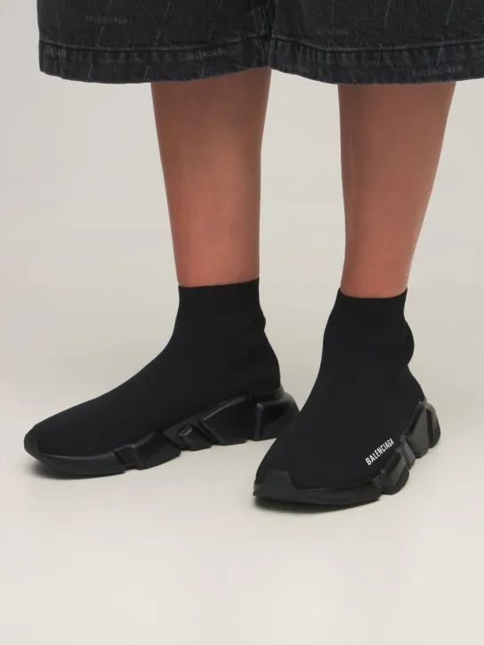 Balenciaga   30mm Speed recycled knit sneakers 