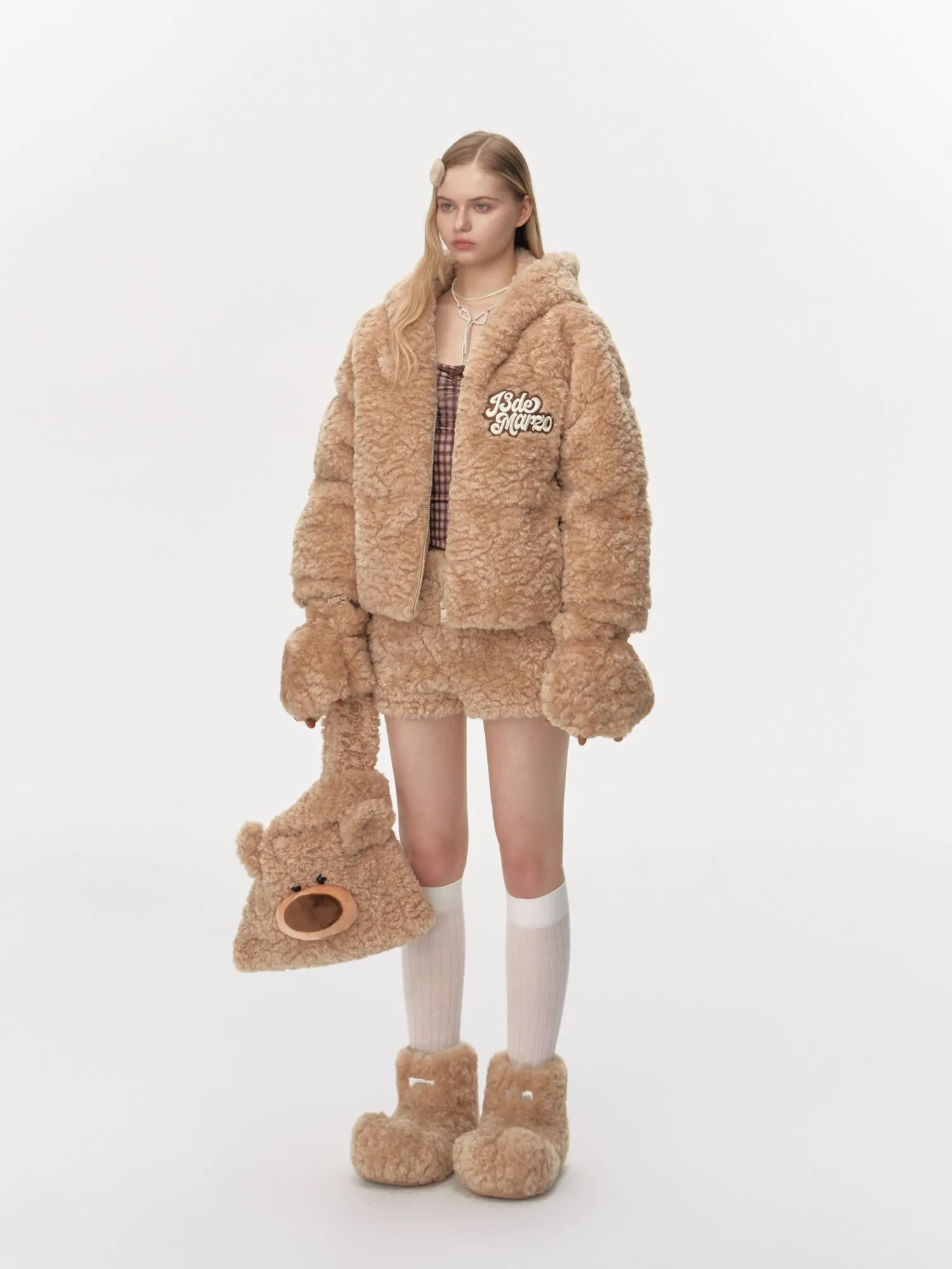 Bear Paw Snow Boots In Brown