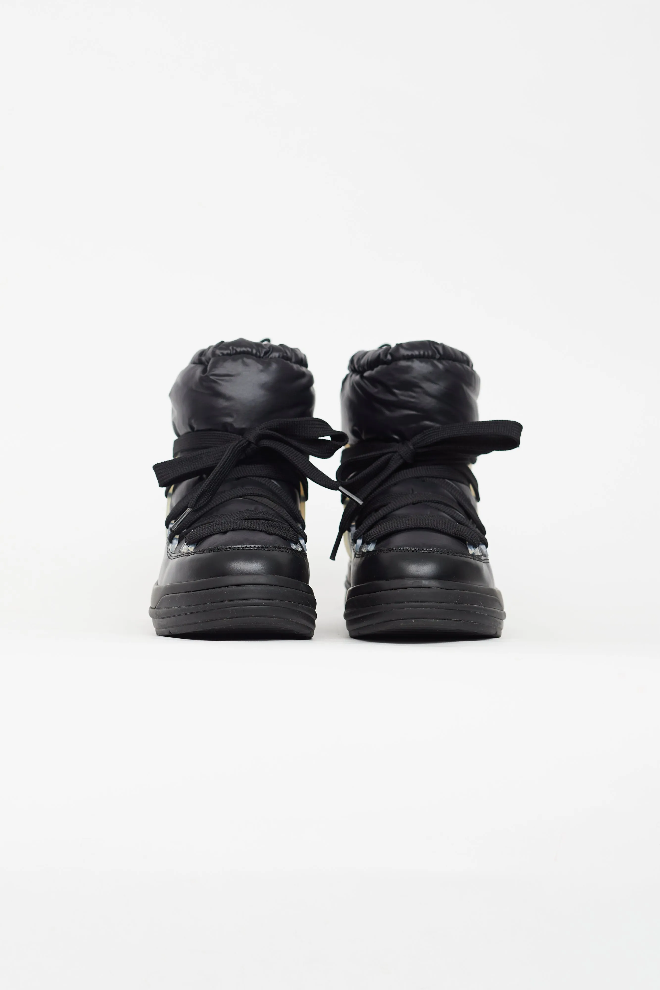 Black Puffer Insolux Snow Boot