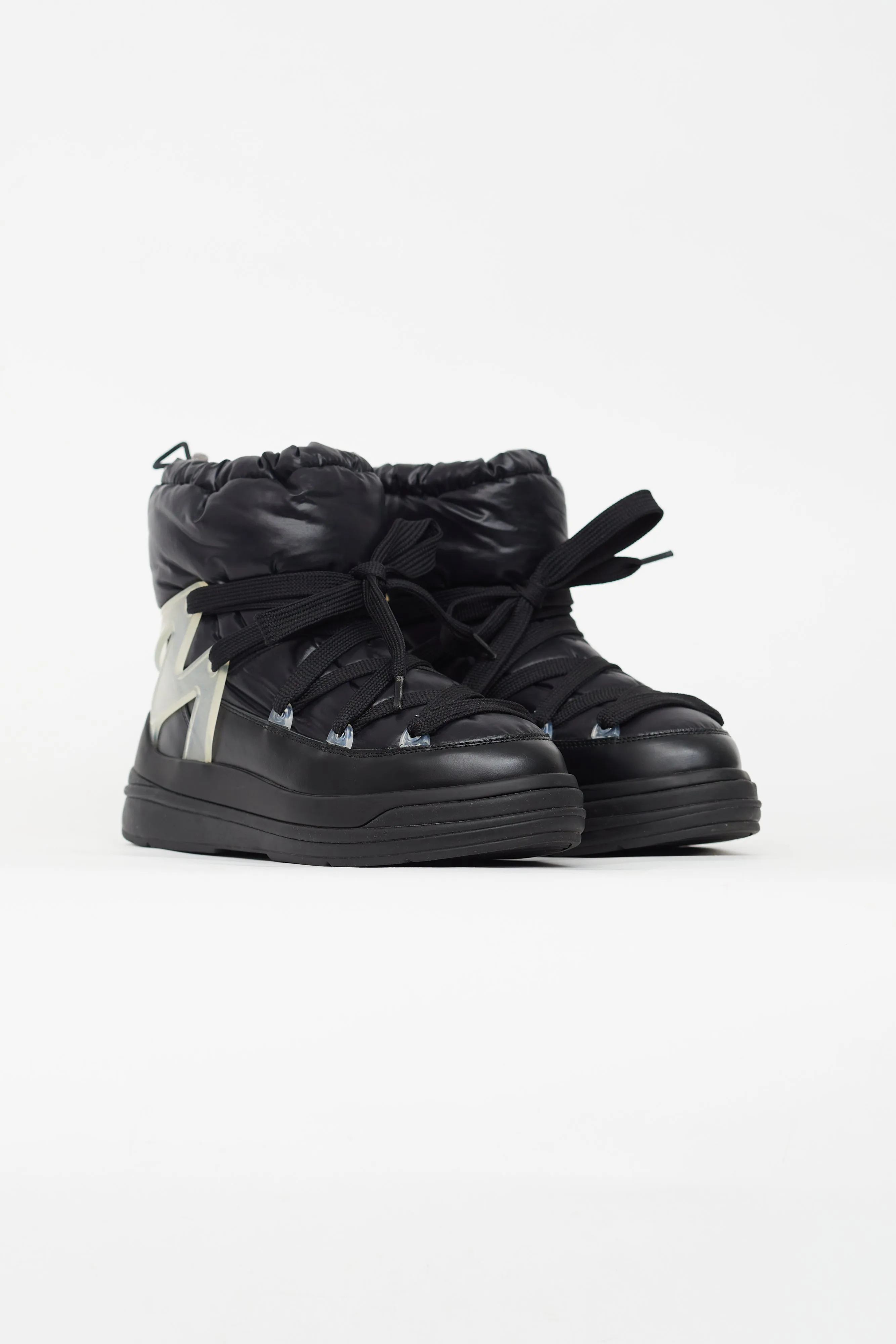 Black Puffer Insolux Snow Boot