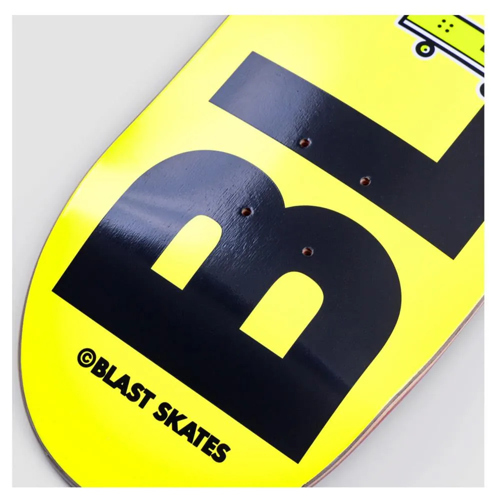 Blast Popsicle Skateboard Deck Energy Dome Mascot 9"