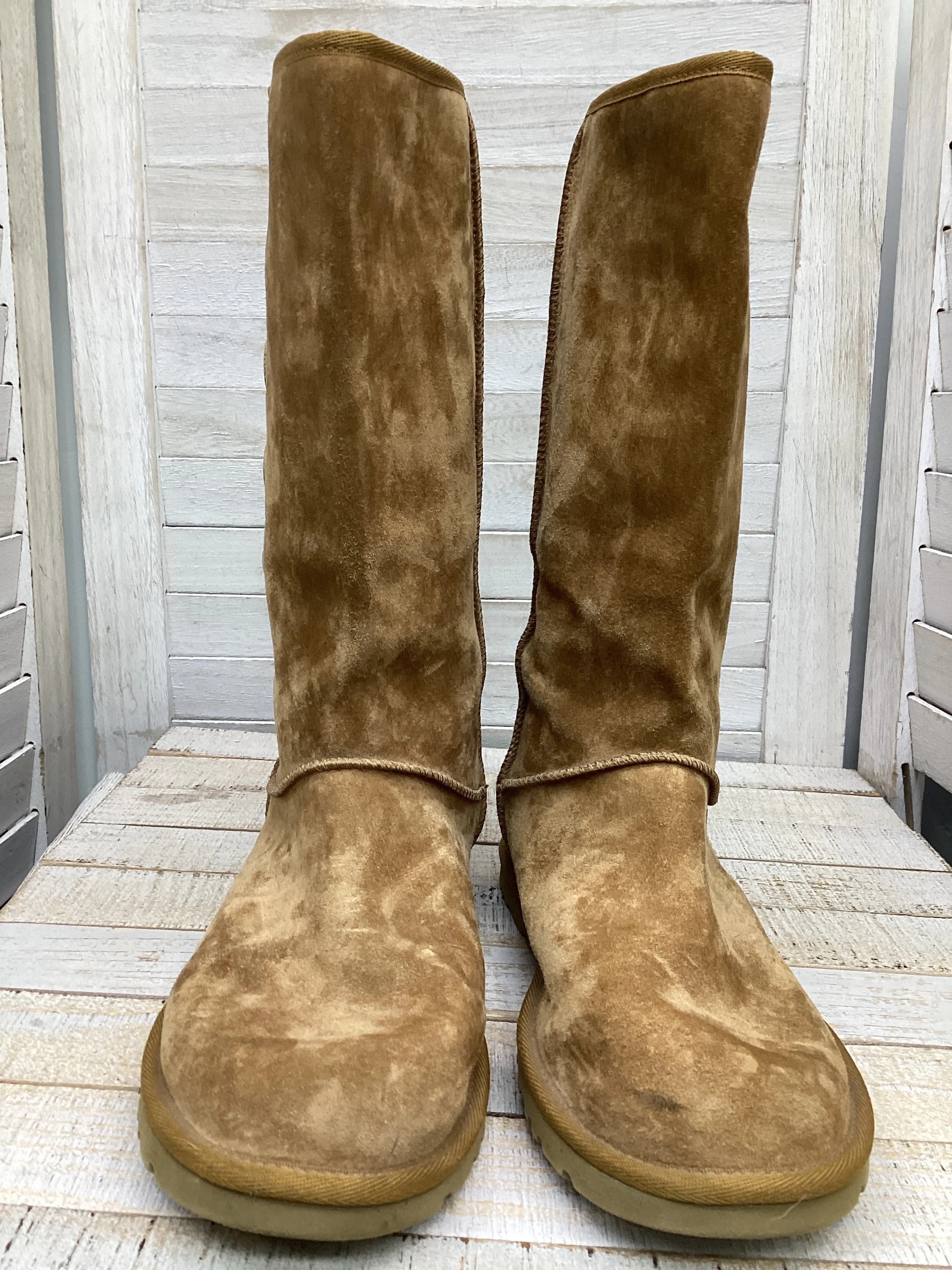 Boots Snow By Ugg In Tan, Size: 7