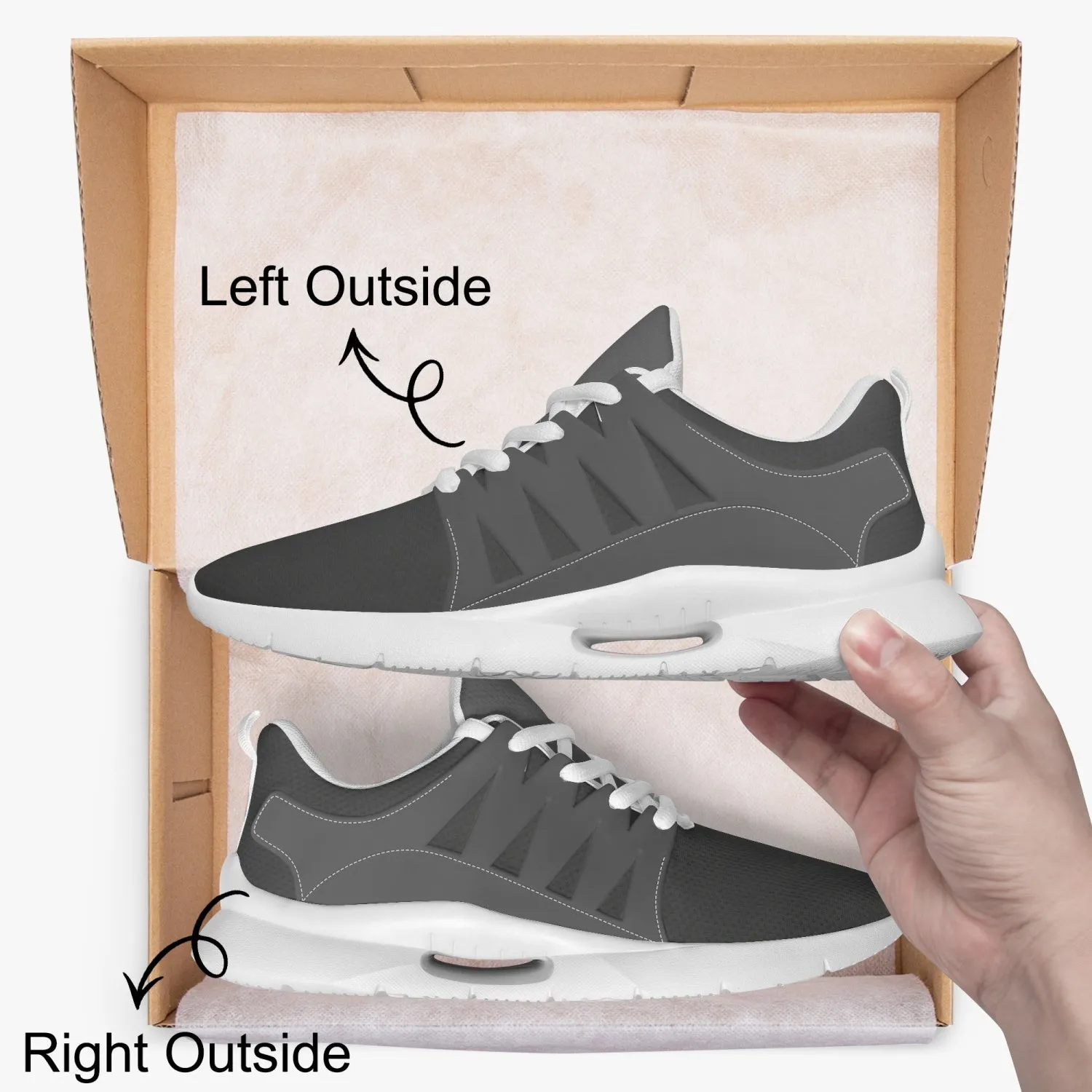 Chaussures de course minimalistes "Grises" (629)