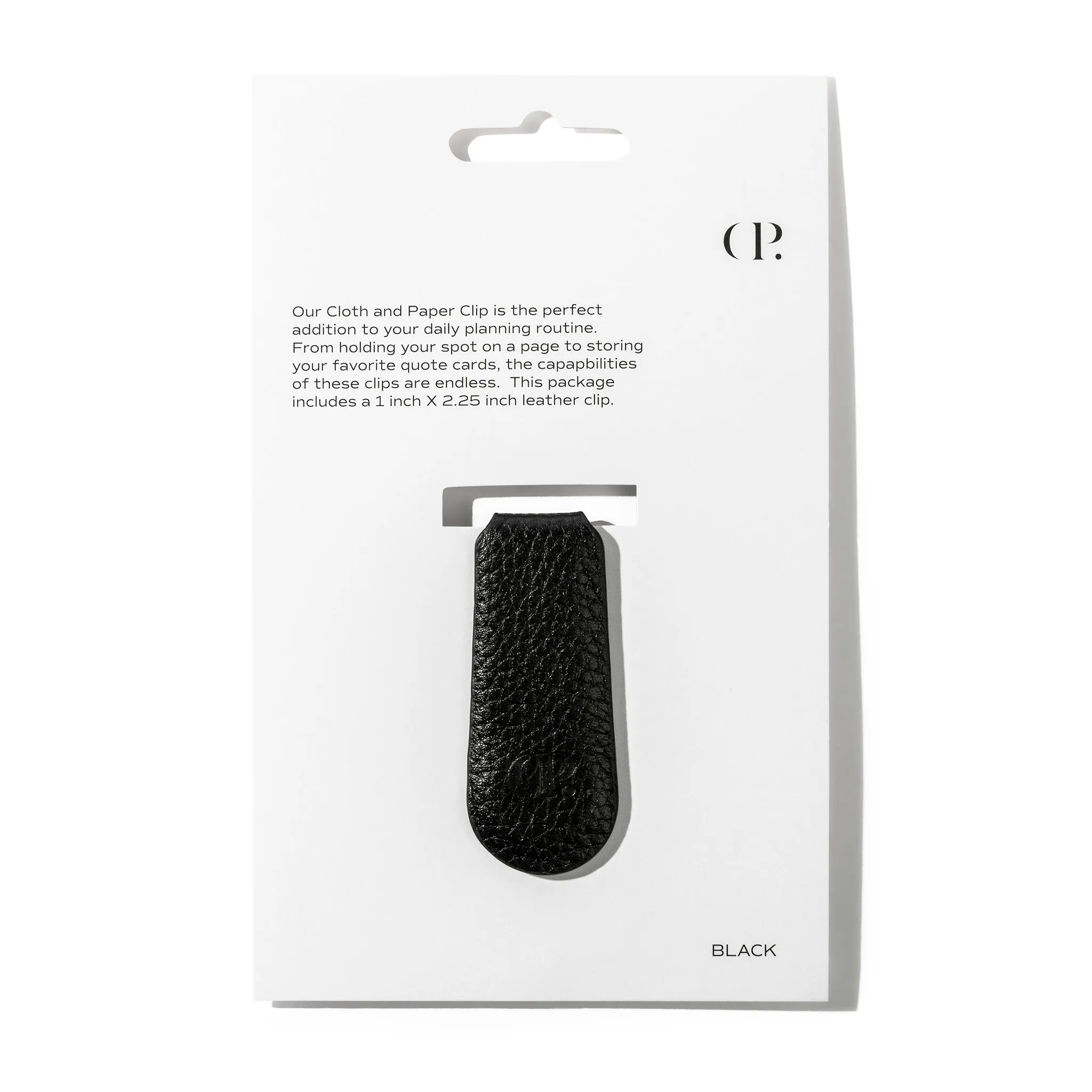 Cloth & PaperClip | Smooth Leather