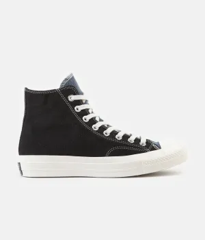 Converse CTAS 70's Hi Renew Denim Shoes - Dark Denim / Light Denim / Egret