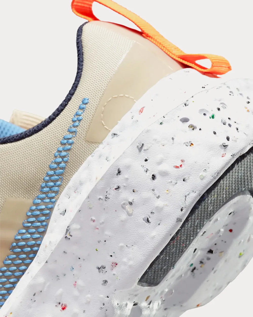 Crater Impact Cream II / Pearl White / Dark Beetroot / Light Photo Blue Low Top Sneakers