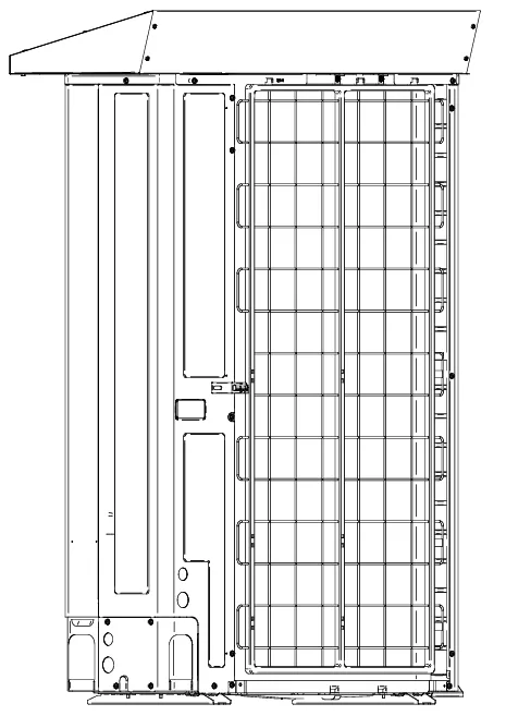 Daikin Single & Double Fan Snow Visor - KPS00344