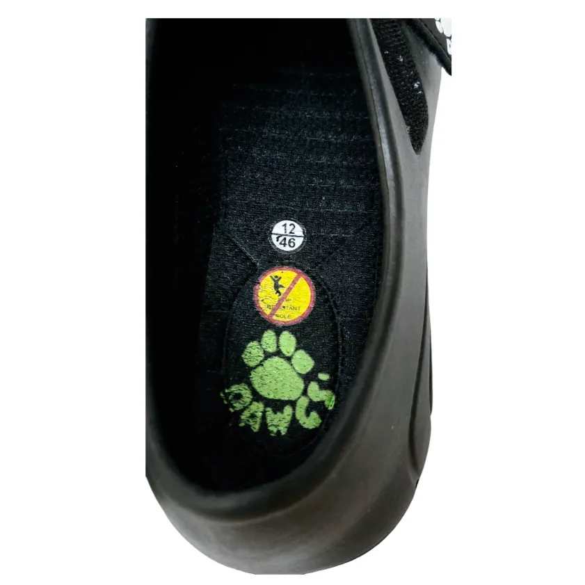 Dawgs Ultralite Tracker Mens Golf Shoes Black 12M Rubber Spike Casual Slip-On
