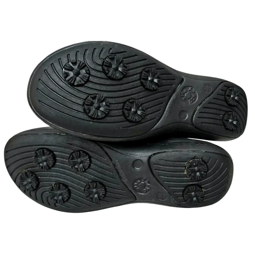 Dawgs Ultralite Tracker Mens Golf Shoes Black 12M Rubber Spike Casual Slip-On