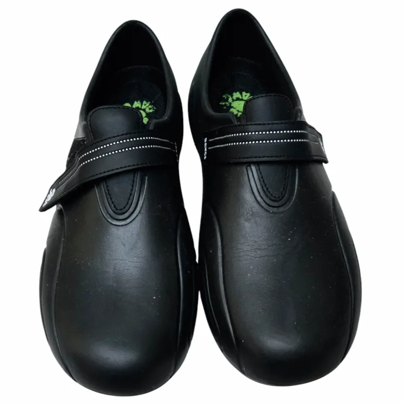 Dawgs Ultralite Tracker Mens Golf Shoes Black 12M Rubber Spike Casual Slip-On
