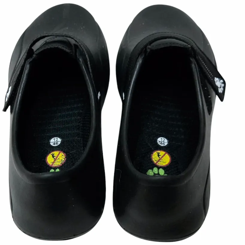 Dawgs Ultralite Tracker Mens Golf Shoes Black 12M Rubber Spike Casual Slip-On