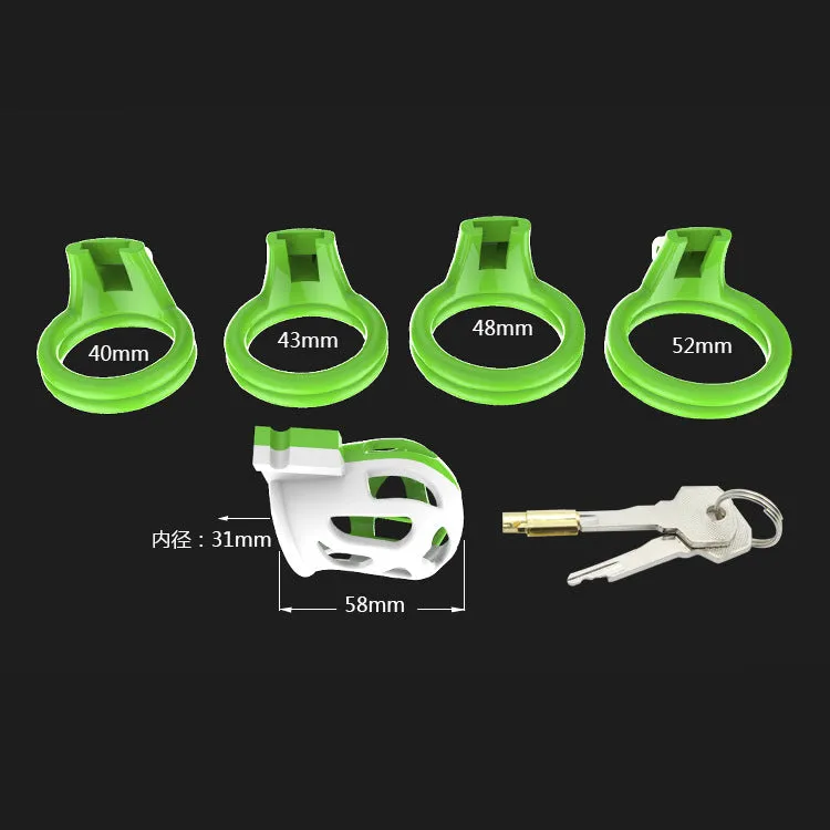 Dicktator Smooth ABS Chastity Cage
