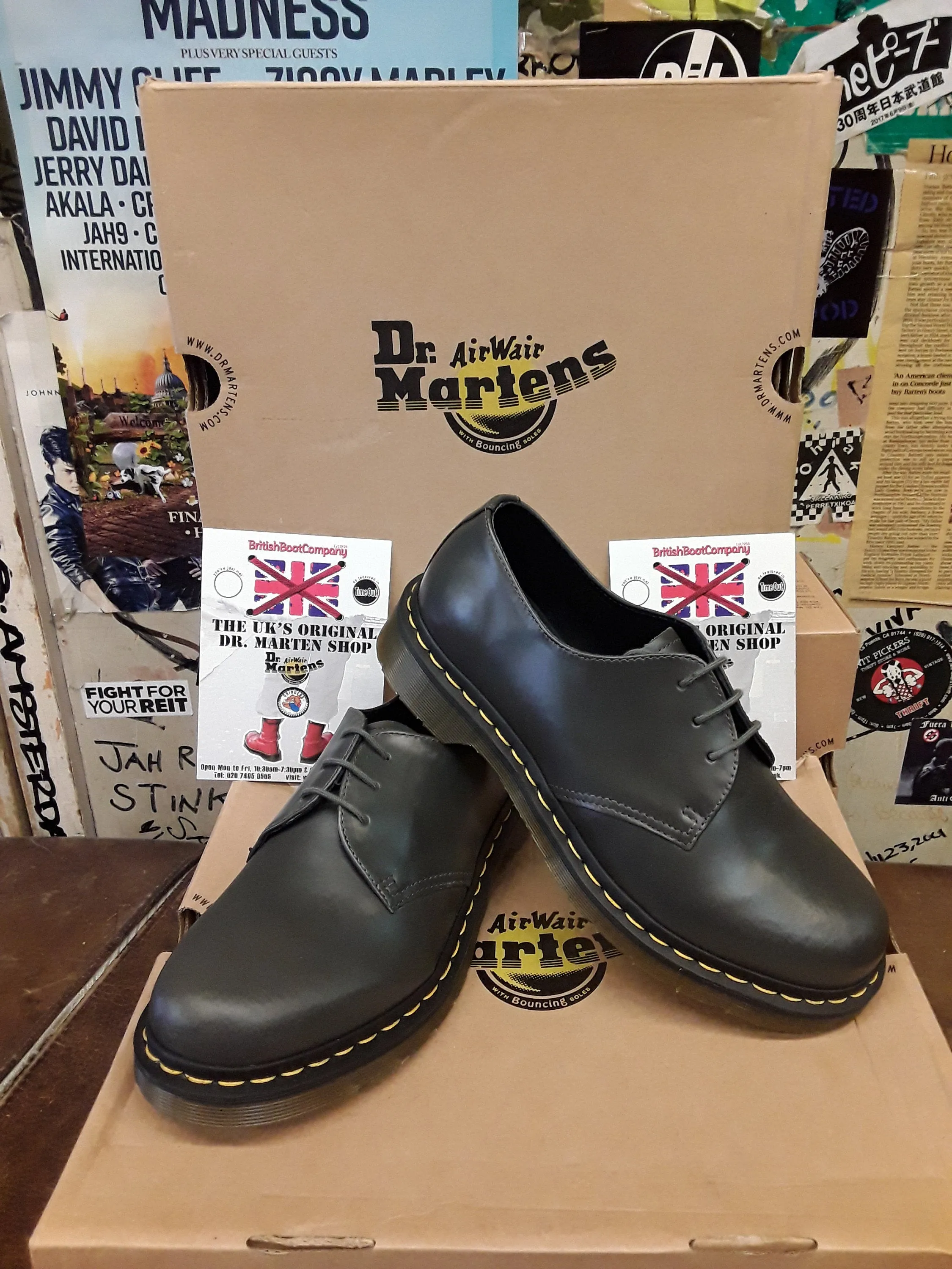 Dr Martens 1461 Grey Buttero Size 7