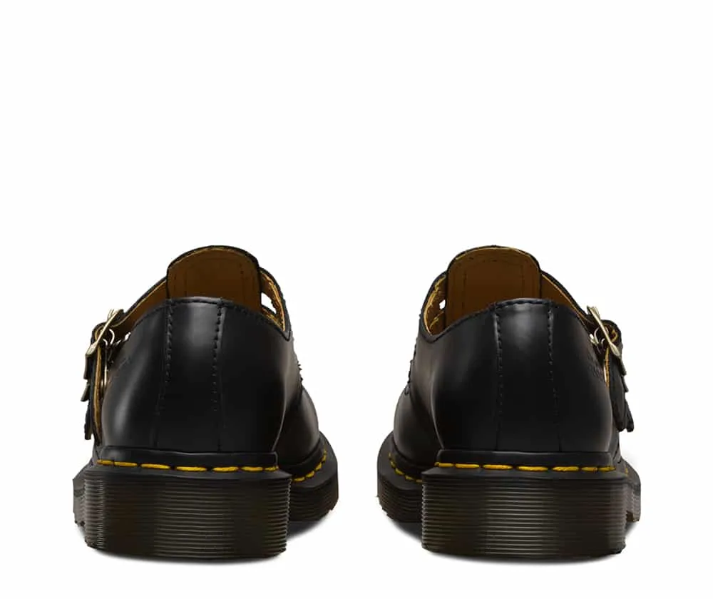Dr. Martens 8065 Black Smooth Platform Mary Jane