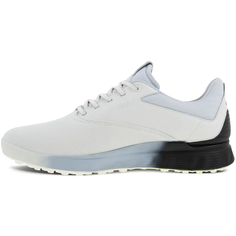 ECCO S-Three Gore-Tex Spikeless Waterproof Shoes - White/Black/Air
