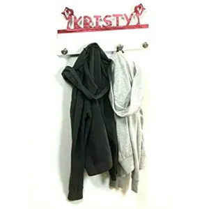 Figure Ice Skater Personalized Sports Coat Hook Hanger, Handmade Wall Organizer, Storage Space for Your Living Space