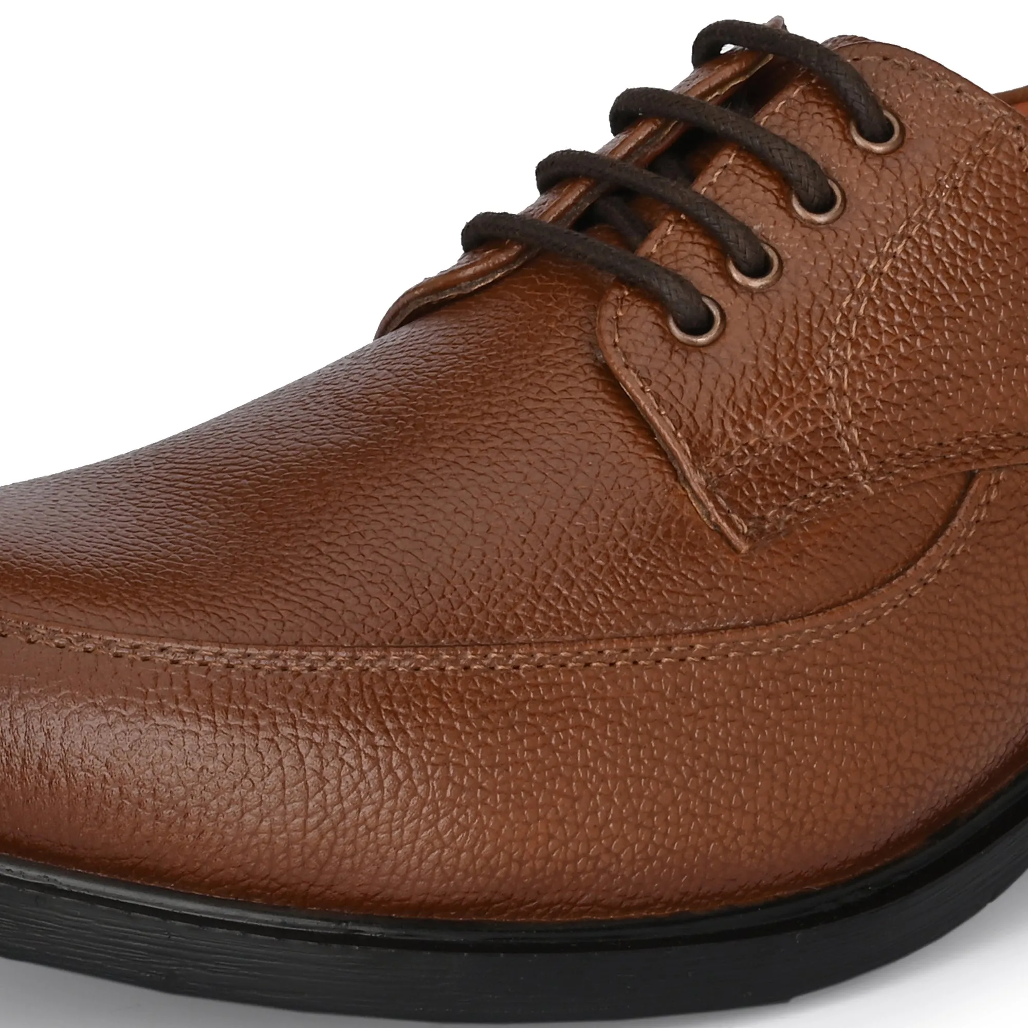 Fine Full Grain Leather Derby Lace Ups
