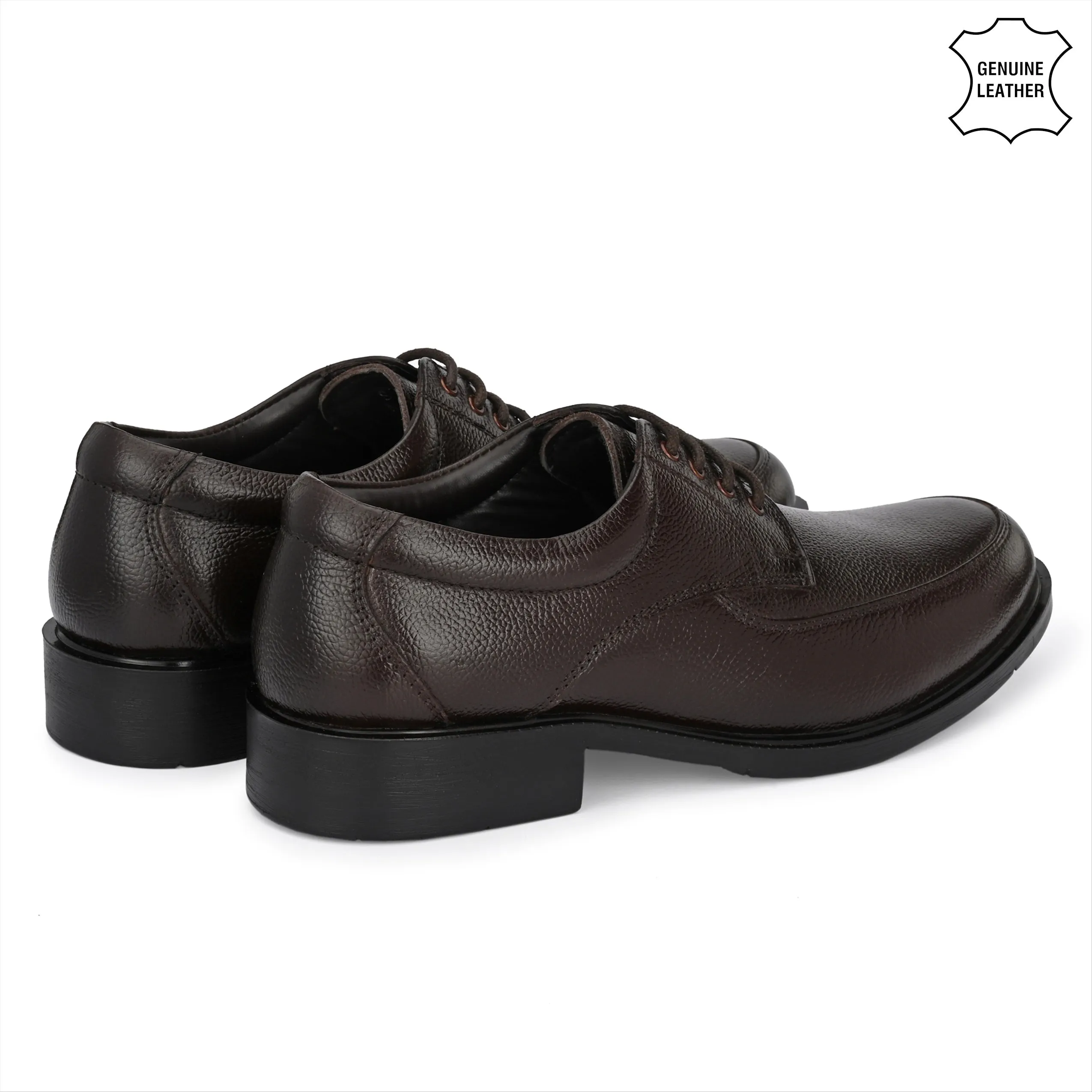 Fine Full Grain Leather Derby Lace Ups