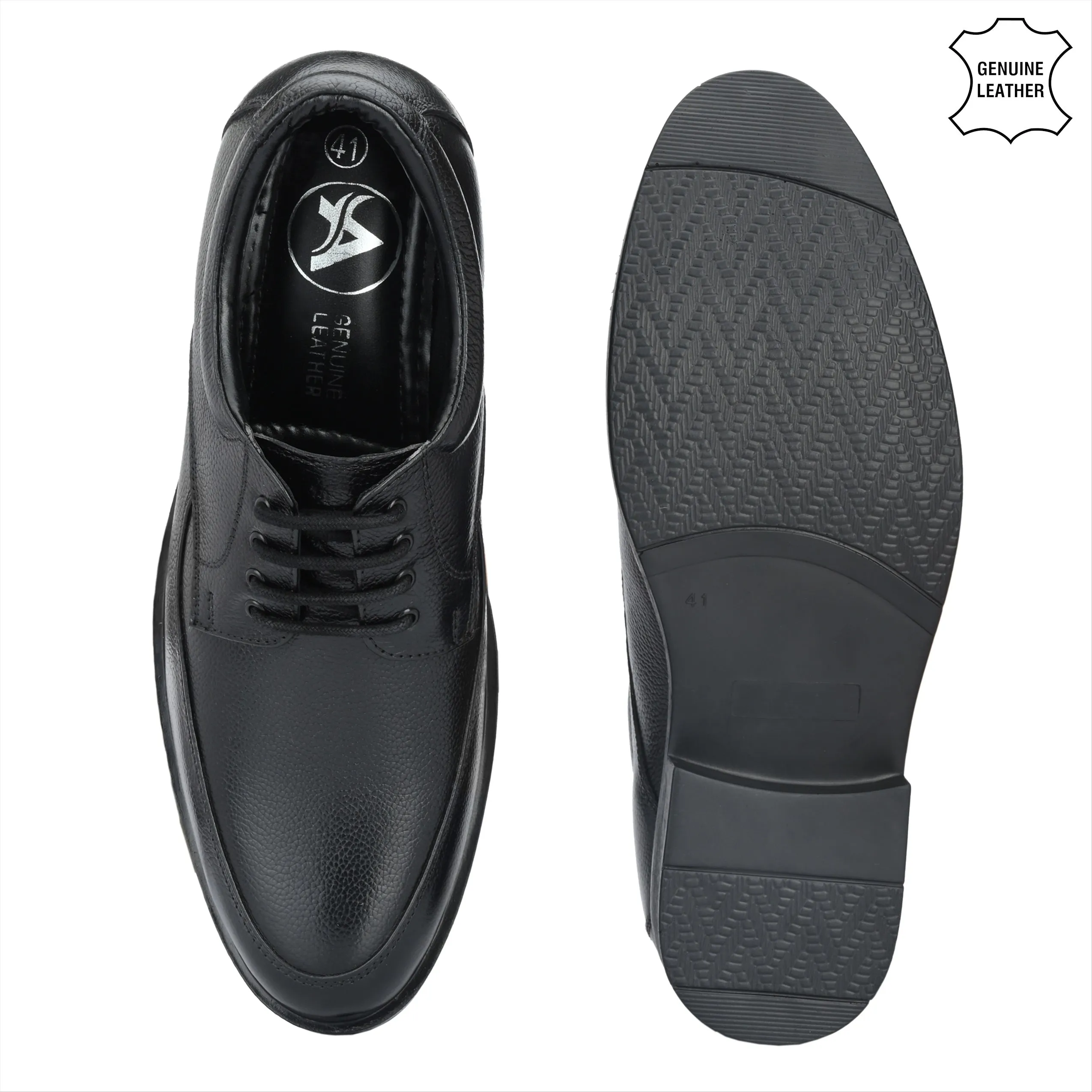 Fine Full Grain Leather Derby Lace Ups