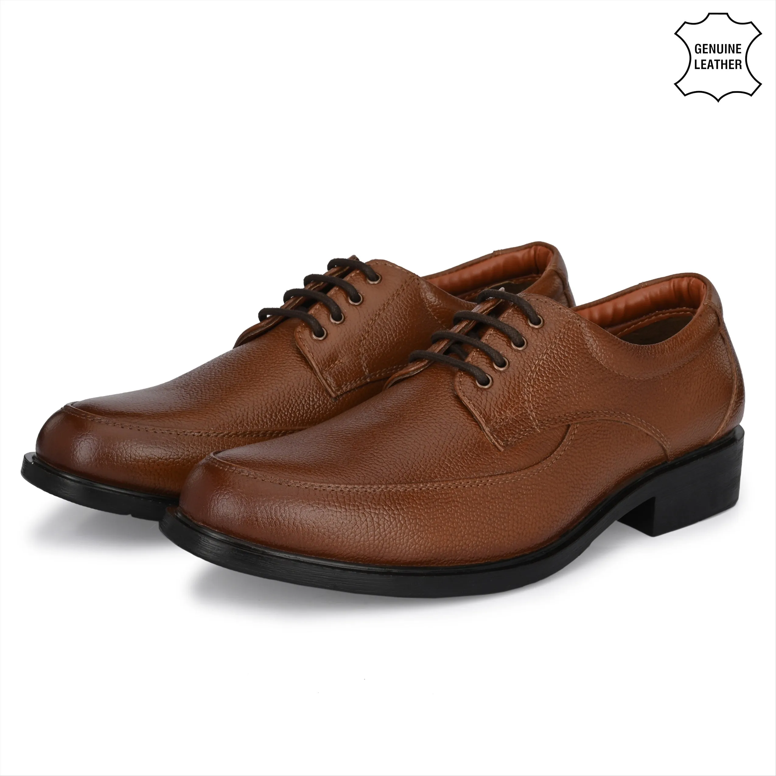 Fine Full Grain Leather Derby Lace Ups