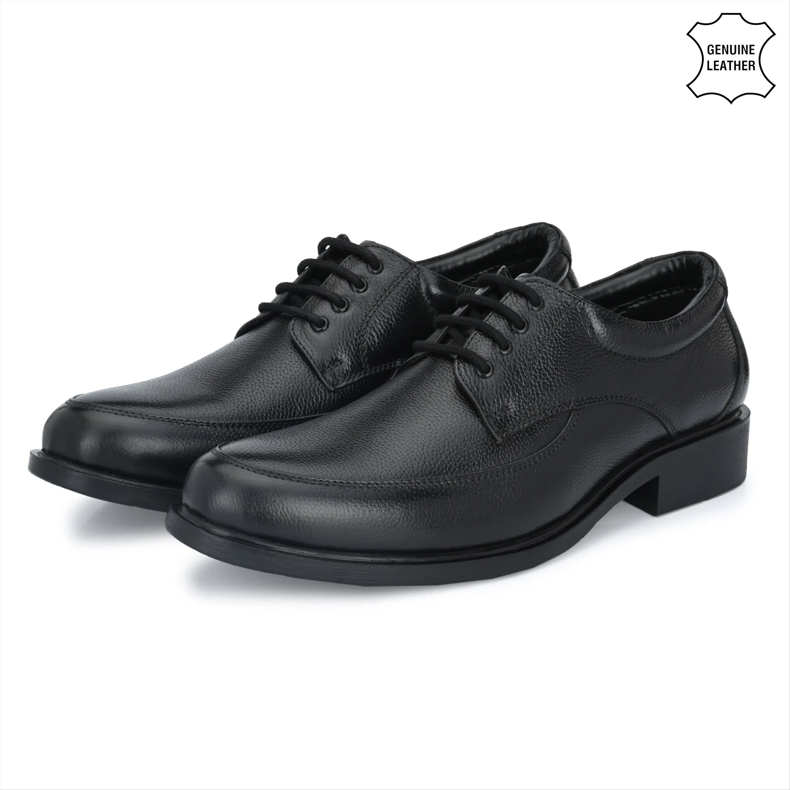 Fine Full Grain Leather Derby Lace Ups