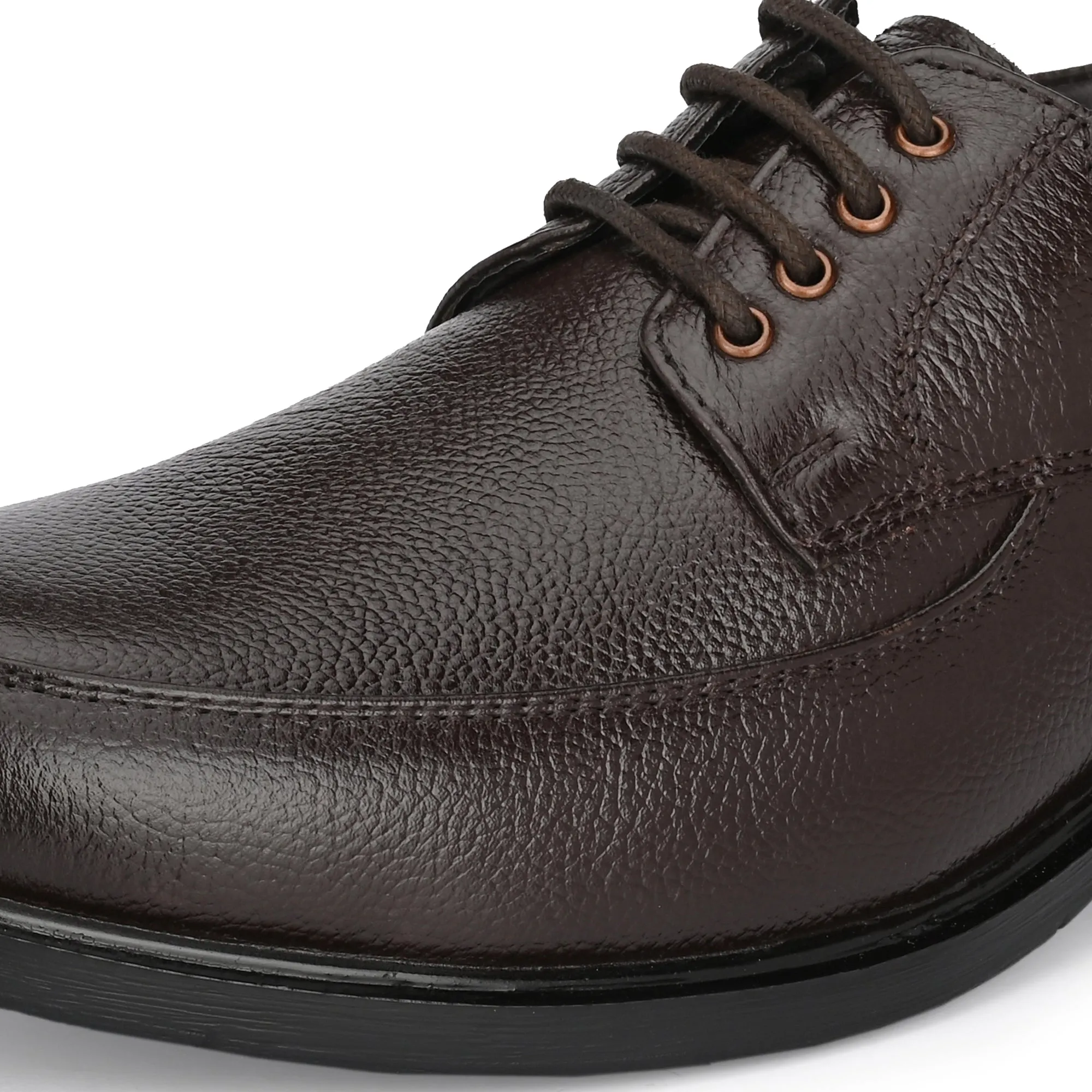Fine Full Grain Leather Derby Lace Ups