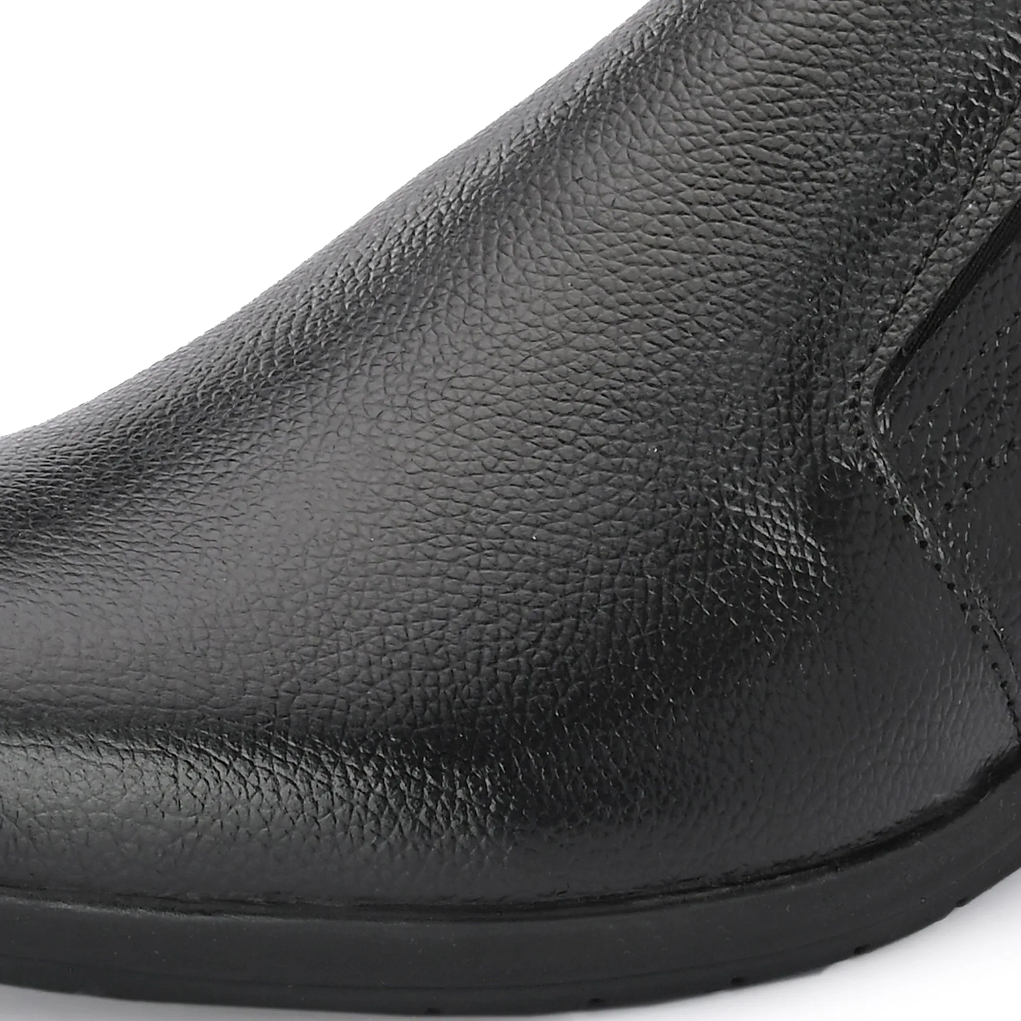 Flawless Full Grain Leather Slip Ons