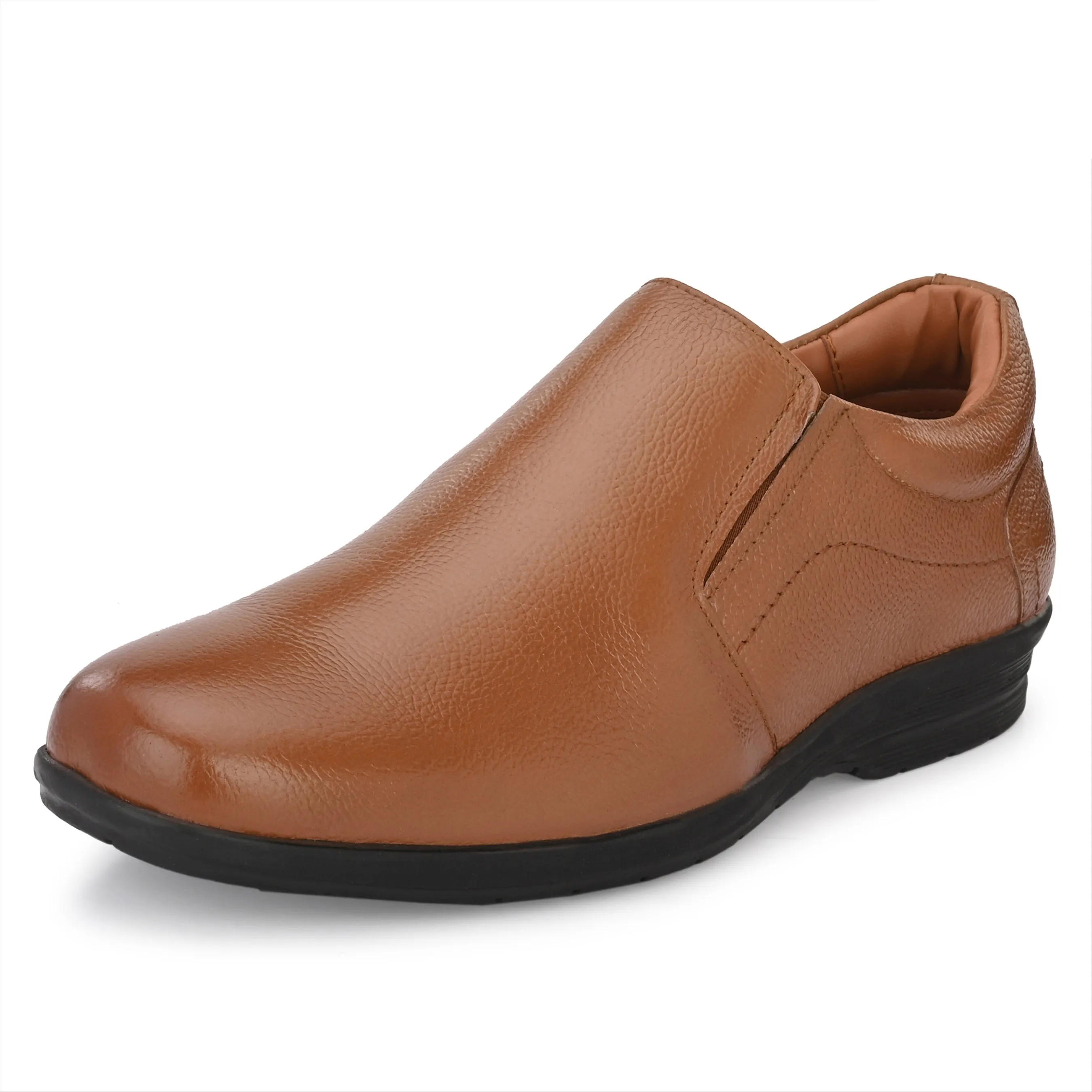 Flawless Full Grain Leather Slip Ons
