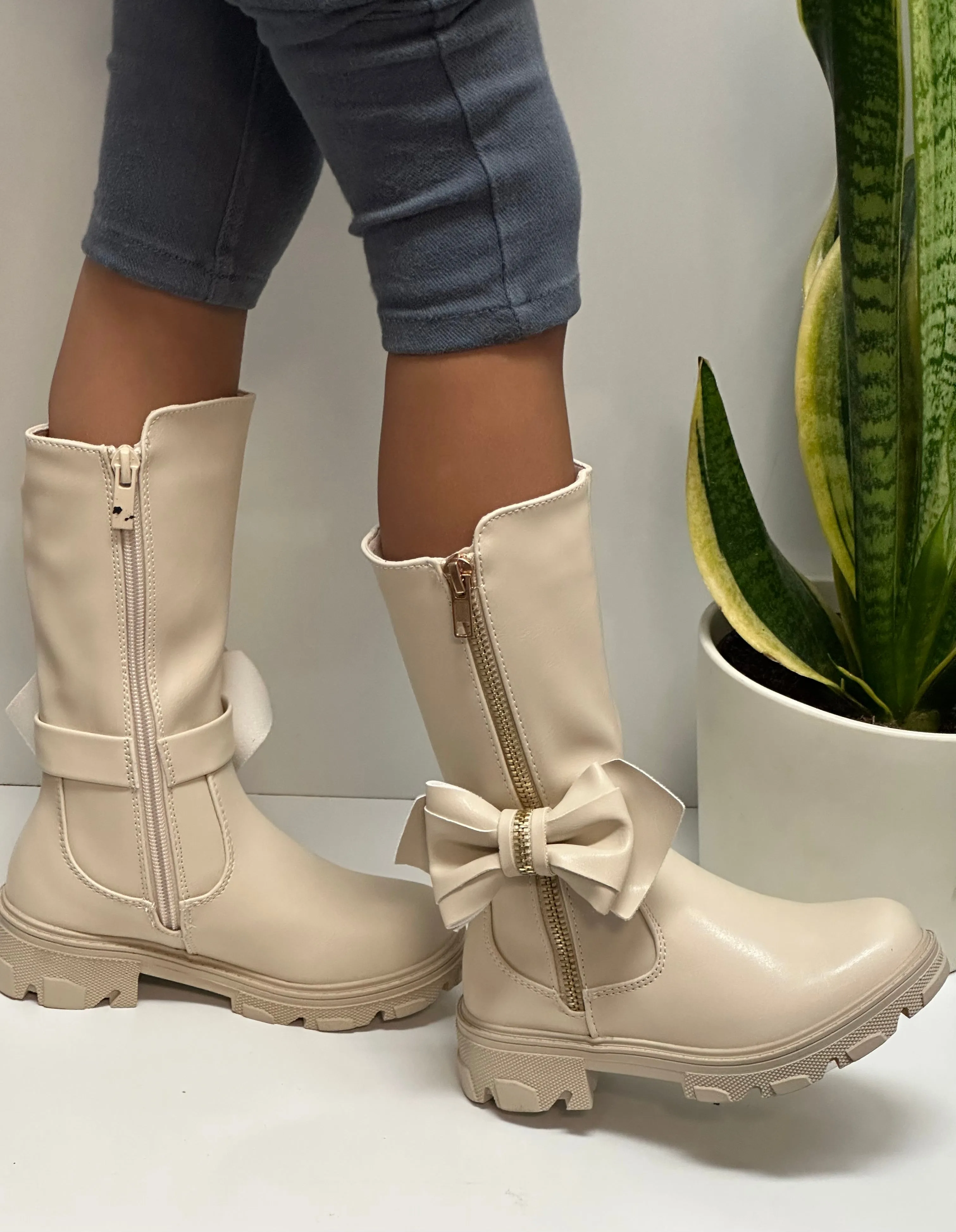 Girls Boots/Bone-Cherry-5K