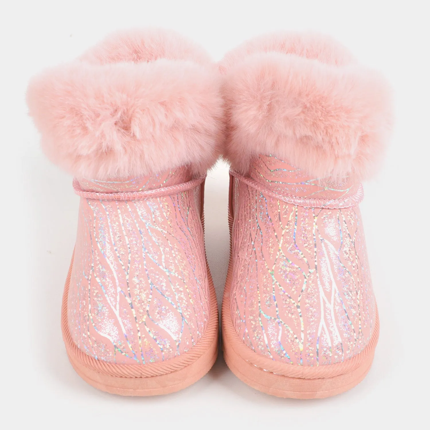 Girls Winter Snow Long Boots 2108 - Pink