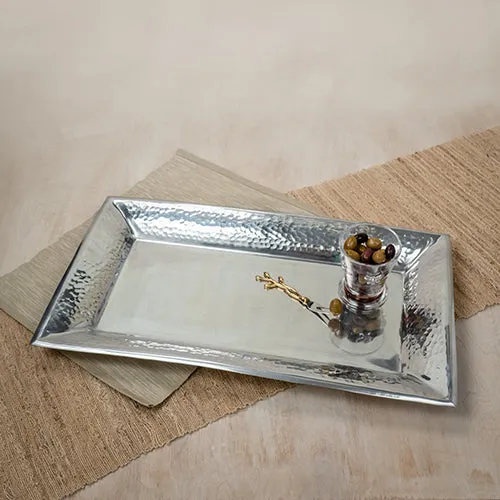 Hammered & Smooth Tray