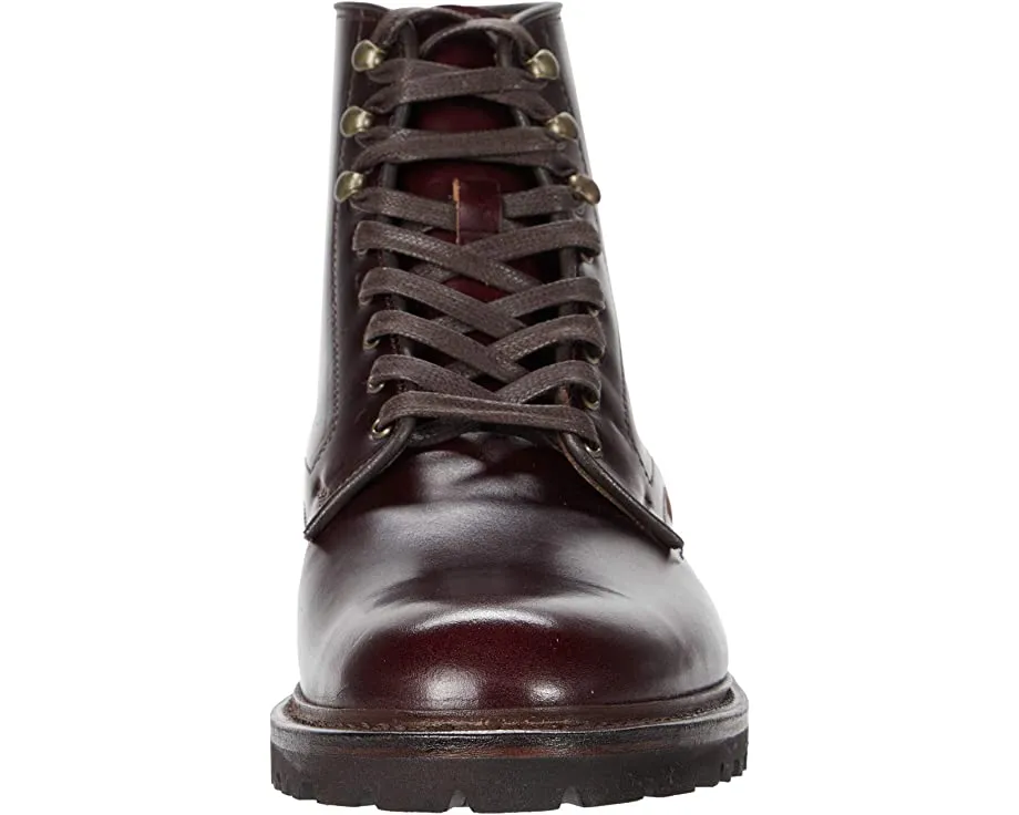 Higgins Lug Allen Edmonds boots, chestnut