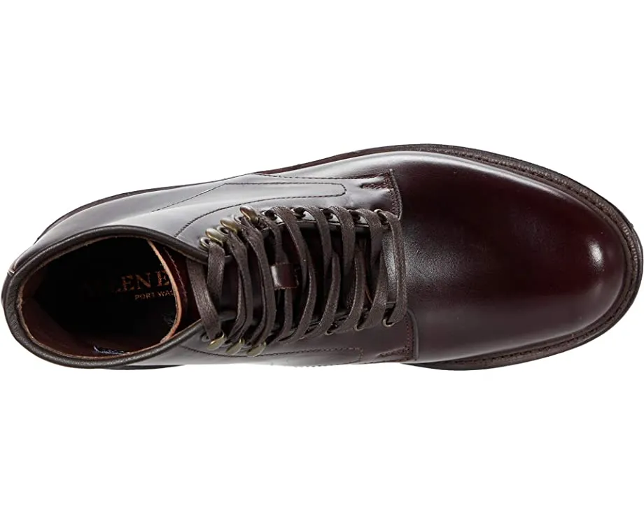 Higgins Lug Allen Edmonds boots, chestnut