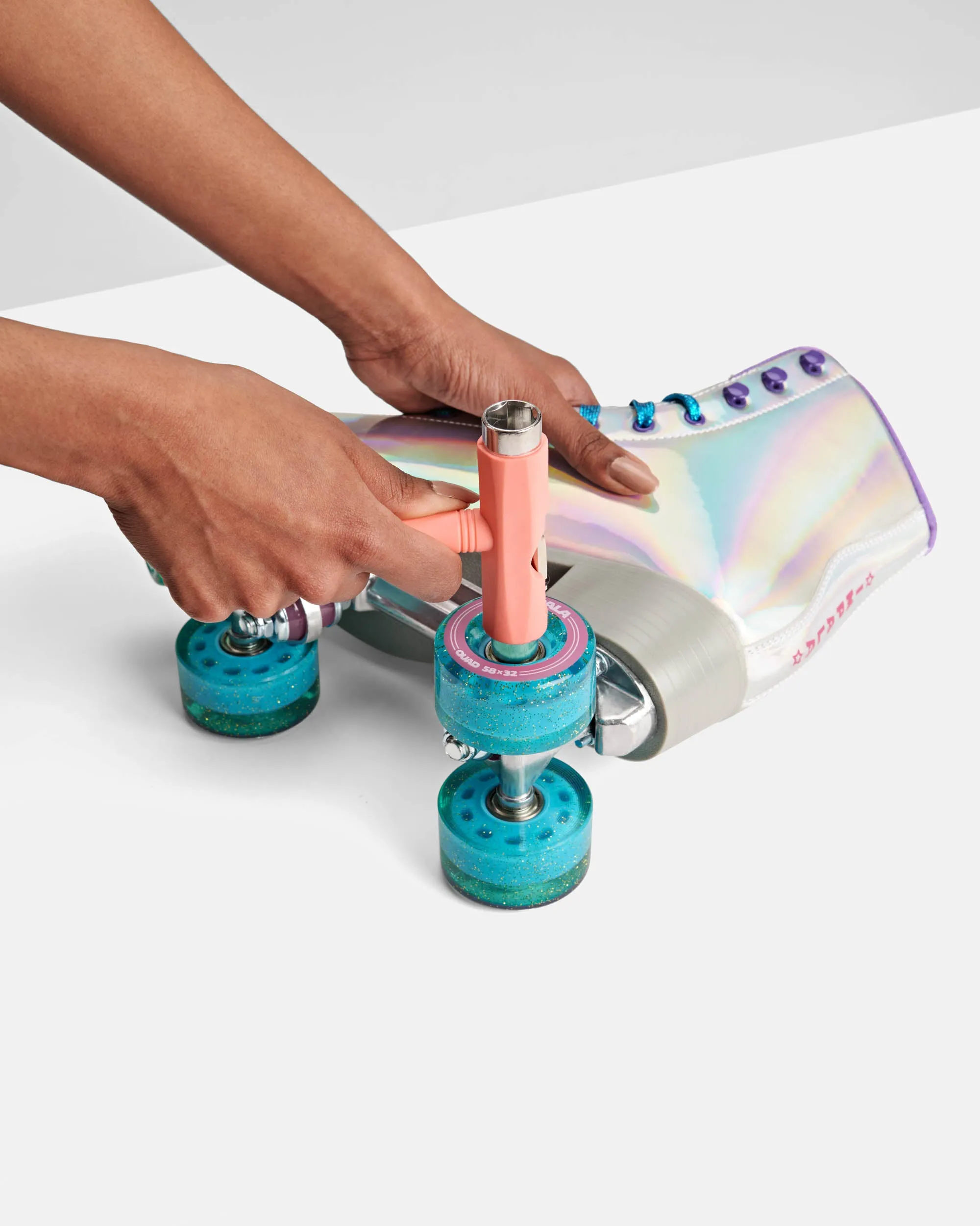 Impala Quad Wheel 4pk - Holographic Glitter