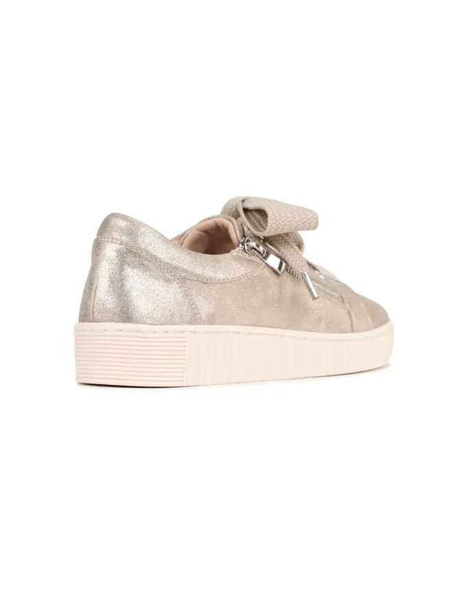 JOVI Sneakers Champagne Leather