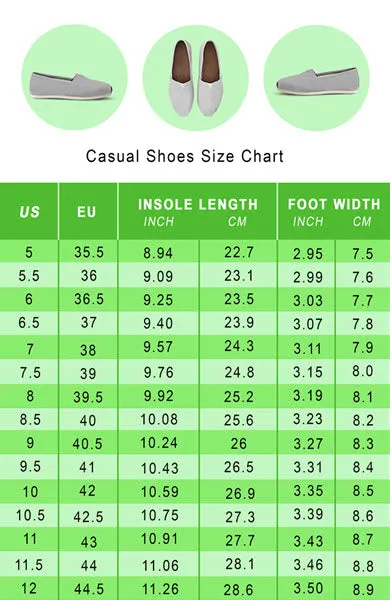 Koi Water Garden Casual Shoes