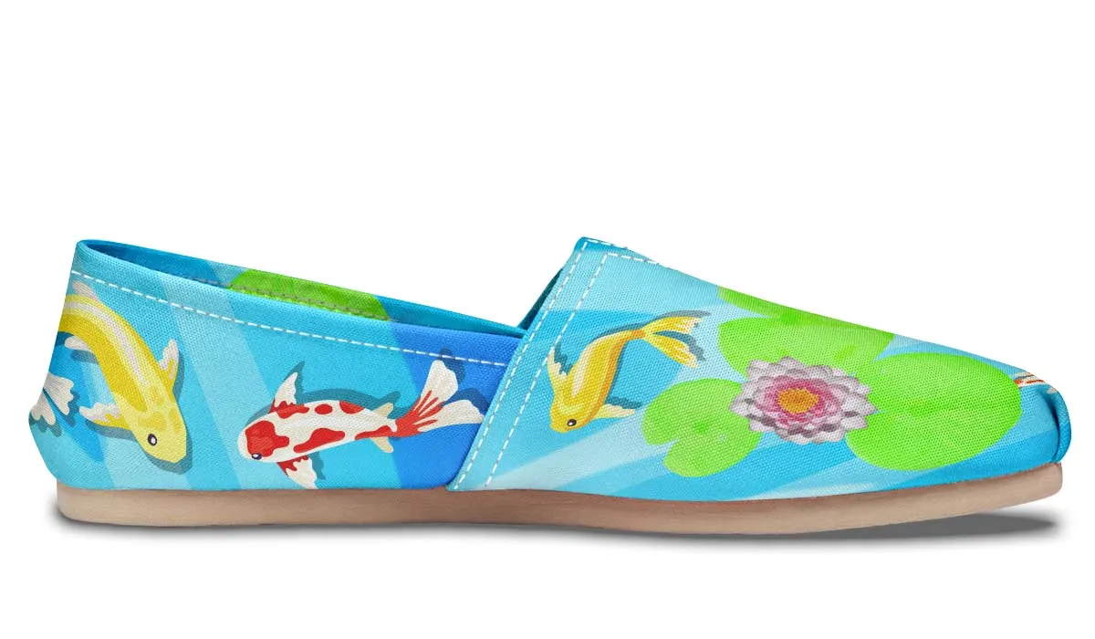 Koi Water Garden Casual Shoes