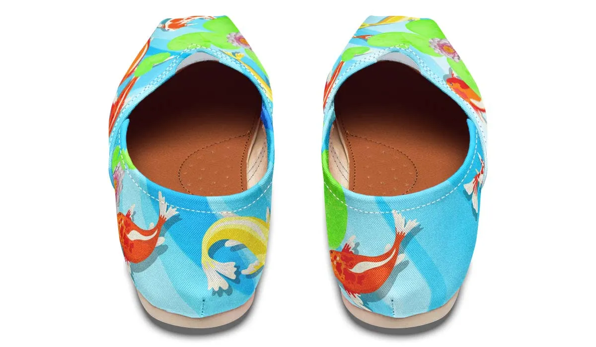 Koi Water Garden Casual Shoes